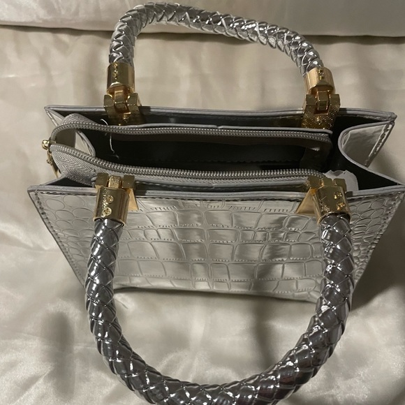 Silver Shoulder & Crossbody mini bag - Picture 2 of 7